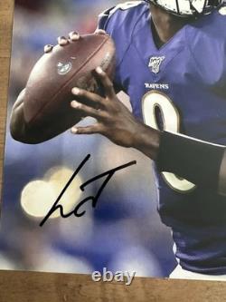 Lamar Jackson Baltimore Ravens Signed/Autographed 8xx10 Photo With COA