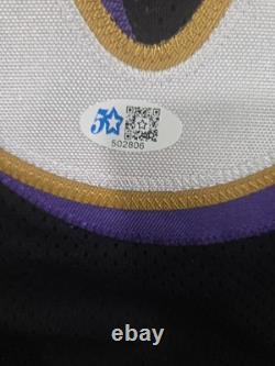 Lamar Jackson Baltimore Ravens Signed Autographed Black Jersey WithCOA