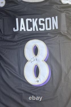 Lamar Jackson Baltimore Ravens Signed/Autographed Custom Jersey With COA