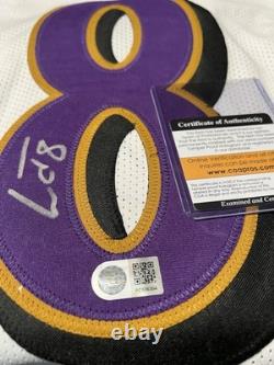 Lamar Jackson Baltimore Ravens Signed / Autographed Custom Jersey With COA