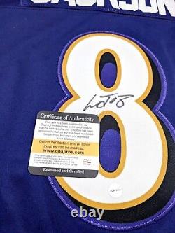 Lamar Jackson Baltimore Ravens Signed Autographed Jersey Size XXL with COA