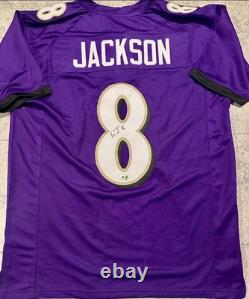 Lamar Jackson Baltimore Ravens Signed Autographed Jersey WithCOA