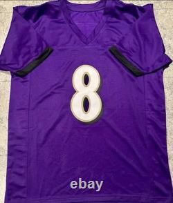 Lamar Jackson Baltimore Ravens Signed Autographed Jersey WithCOA