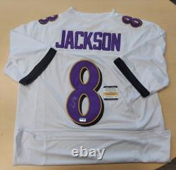 Lamar Jackson Baltimore Ravens Signed Autographed Jersey with COA