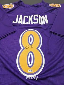 Lamar Jackson Baltimore Ravens Signed Autographed Jersey with COA