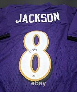 Lamar Jackson Baltimore Ravens Signed Autographed Jersey with COA