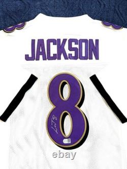 Lamar Jackson Baltimore Ravens Signed Autographed Jersey with COA