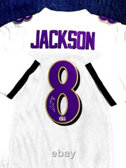 Lamar Jackson Baltimore Ravens Signed Autographed Jersey with COA