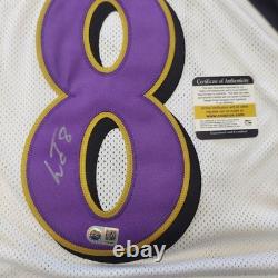 Lamar Jackson Baltimore Ravens Signed Autographed Jersey with COA