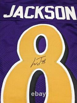 Lamar Jackson Baltimore Ravens Signed Autographed Jersey with COA