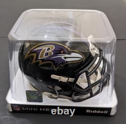 Lamar Jackson Baltimore Ravens Signed Autographed Mini Helmet with COA