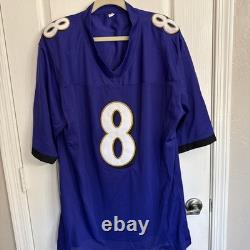 Lamar Jackson Baltimore Ravens Signed Autographed Purple Jersey WithCOA