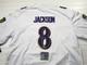 Lamar Jackson Baltimore Ravens Signed Autographed White Jersey With COA