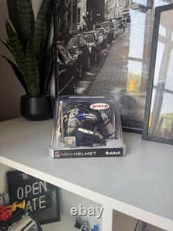 Lamar Jackson Ravens Signed, Autographed, Mini Helmet JSA Certified (sealed)