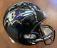 Lamar Jackson Signed AUTO Baltimore Ravens Full-Size Football Helmet CERT HOLO