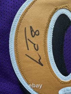 Lamar Jackson Signed Autographed Custom Jersey Baltimore Ravens JSA Auto