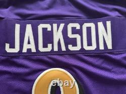 Lamar Jackson Signed Autographed Custom Jersey Baltimore Ravens JSA Auto