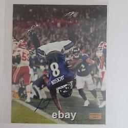 Lamar Jackson Signed Autographed Ravens 8x10 Photo Coa