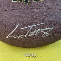 Lamar Jackson Signed Football Ball #8 Autographed Baltimore withCOA Hologram