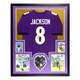 Lamar Jackson Signed Framed Baltimore Ravens Jersey Autographed JSA COA