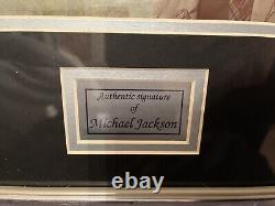 Large Michael Jackson Autograph Signed Photo Jackson 5 30 X 18 1/2