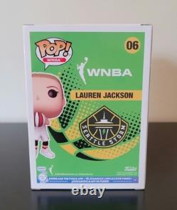 Lauren Jackson Signed Autographed Rookie Funko Pop Seattle Storm WNBA Holo & COA
