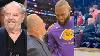 Lebron Welcomes Jack Back At Lakers Courtside