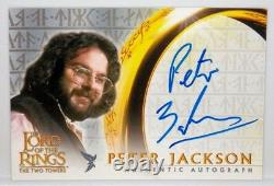 Lord of The Rings Two Towers LOTR TTT Peter Jackson Director Autograph Auto Card