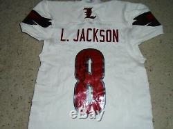 Louisville Cardinals Lamar Jackson Authentic Game Signed Jersey