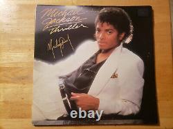 MEGARARE SIGNED 1980s VG+ Michael Jackson Thriller 38112 LP33