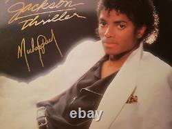 MEGARARE SIGNED 1980s VG+ Michael Jackson Thriller 38112 LP33