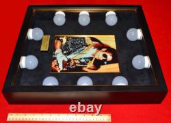 MICHAEL JACKSON AUTOGRAPH Signed RARE Photo, Lighted Frame, UACC RD#228 COA