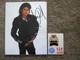 MICHAEL JACKSON AUTOGRAPHED 8X10 withCOA