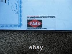 MICHAEL JACKSON AUTOGRAPHED 8X10 withCOA