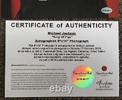 MICHAEL JACKSON Autograph Signed Photo 8x10 COAs Guaranteed To Pass PSA + OTHERS