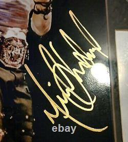 MICHAEL JACKSON Hand Signed YOU ROCK MY WORLD Autographed PHOTO & CD Framed RARE