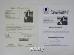 MICHAEL JACKSON Signed Autograph Auto 11x14 Photo JSA BAS