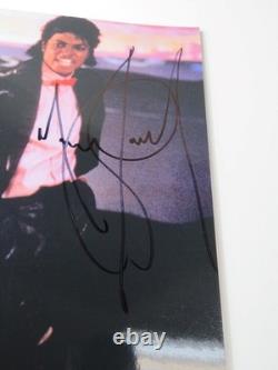 MICHAEL JACKSON Signed Autograph Auto 11x14 Photo JSA BAS