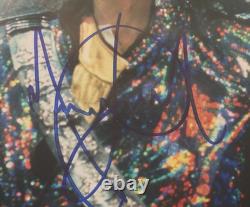 MICHAEL JACKSON Signed CONCERT 8 X 10 PHOTO Beckett Encapsulated (BAS)