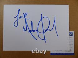MICHAEL JACKSON signed Autograph Autographed 8x6 Index Card InPerson ACOA COA