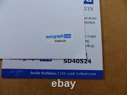 MICHAEL JACKSON signed Autograph Autographed 8x6 Index Card InPerson ACOA COA