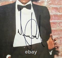 MICHAEL JACKSON signed Off The Wall album autographed after Beatles Stones