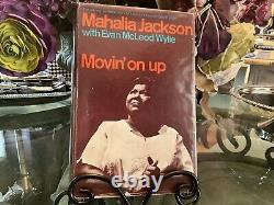 Mahalia Jackson MOVIN ON UP, SIGNED, 1st Edition (1966)