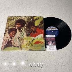 Marlon & Tito Jackson Signed Jackson 5 Vinyl Album Record Autograph Jsa Coa