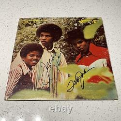 Marlon & Tito Jackson Signed Jackson 5 Vinyl Album Record Autograph Jsa Coa