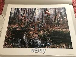 Message For Jackson Print by John Paul Strain Signed/Numbered with COA
