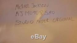 Michael Israel Original Michael Jackson Signed Painting On Canvas