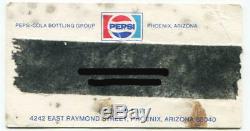 Michael Jackson 1980's Pepsi Business Card, Signed. JSA