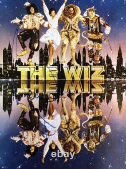 Michael Jackson- 9X12 Signed Full Program For The Wiz