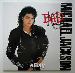 Michael Jackson Album BAD signed no worn hat fedora owned glove florsheim shoes